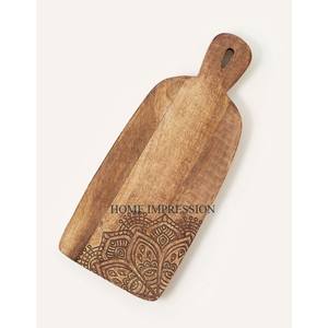 Tabla de cortar de cocina clásica, material de mármol y madera de primera calidad, tablas de cortar, bloque de corte de verduras a la venta - Product Image 1