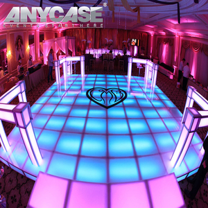 Bán buôn <span class=keywords><strong>LED</strong></span> Light RGB Acrylic sân khấu cho lối đi trang trí - Product Image 4