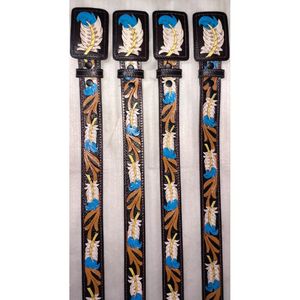 Suministros de fábrica, cinturón de cuero de vaca, logotipo impreso, cinturones elegantes fuertes de alta calidad y exigentes para accesorios formales atractivos - Product Image 1