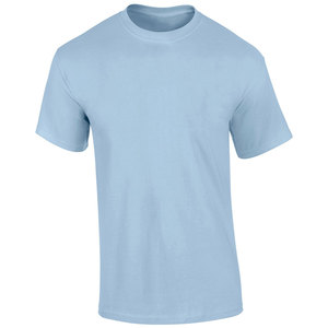 100% coton été T-Shirt décontracté grande taille popeline tricoté respirant séchage rapide anti-rétrécissement motif solide été essentiels - Product Image 5