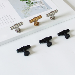 Hiện đại T-Bar kéo xử lý cho nhà bếp ngăn kéo tủ phòng tắm tủ Tủ dressers Hợp kim kẽm cơ sở sắt t-knob cho phòng ngủ khách - Product Image 2