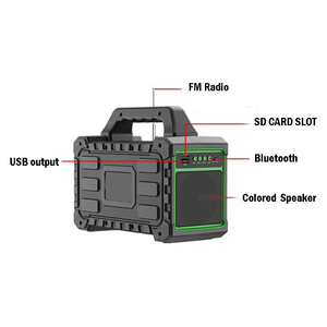 Năng lượng mặt trời phương tiện truyền thông hệ thống chiếu sáng nhà di động năng lượng mặt trời hệ thống chiếu sáng năng lượng mặt trời Kit năng lượng mặt trời năng lượng Bộ dụng cụ - Product Image 4