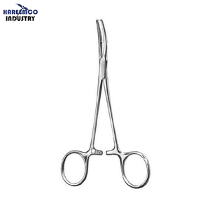 Pinces hémostatiques manuelles pour tissus Baby Mikulicz, en acier inoxydable, instruments chirurgicaux, ensemble HAREEMCO INDUSTRY HI-694, certifié CCC - Product Image 1