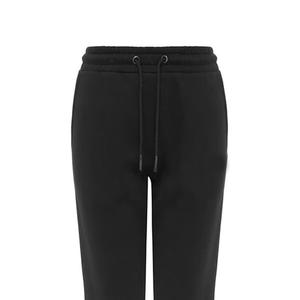 Conjunto de Sudadera con capucha y pantalón acampanado con logotipo personalizado para mujer, pantalones de chándal acampanados de Color sólido, trajes para correr para invierno, estilo informal XL - Product Image 6