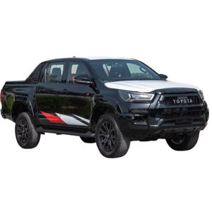 Neuf / Occasion NOIR 2023 TOYOTA HILUX DC GR SPORT Caméra arrière 360° Capacité de charge 31-40T Émissions Diesel / Essence Automatique - Product Image 1