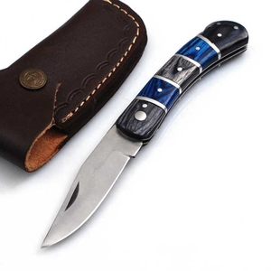 Nuevo diseño al aire libre Camping caza cuchillo de bolsillo plegable supervivencia cuchillo plegable con mango de diferentes colores - Product Image 4
