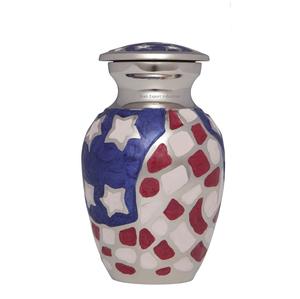 New Arrival Memorial Keepsake <b>Mini</b> Cremation <b>Urn</b> Decorated Metal Funeral <b>Urns</b> <b>for</b> Human <b>Ashes</b> Funeral Supplies <b>Urns</b> - Product Image 3
