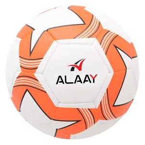 Alaay personalizable 2,7mm PVC máquina cosida pelota de fútbol deportes al aire libre entrenamiento fútbol hecho Material de PVC duradero promocional - Product Image 1