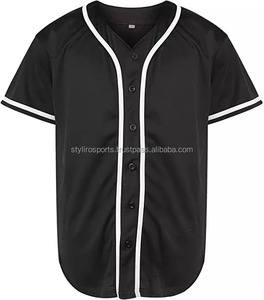 Unisex Customizable Baseball Softball Jersey OEM Sublimated Polyester Sportswear Name Print Plain Cheap Blank Custom Jerseys Buy - Product Image 5
