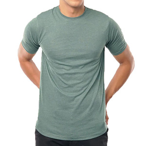New Style Summer 100% Cotton Casual <b>Turtleneck</b> Solid for <b>Men</b> Short Sleeve Breathable Quick Dry Canvas Front Logo T-shirts - Product Image 1