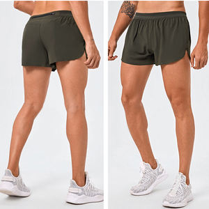 Venta caliente para hombre 5 pantalones cortos de gimnasio de secado rápido rendimiento ligero ajuste Ideal para correr y culturismo características tela - Product Image 5