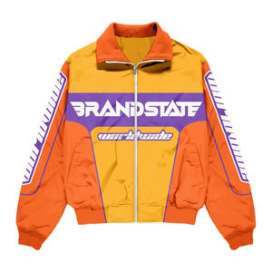 Trajes Deportivos Casuales Holgados de Fibra de Poliéster de Alta Calidad Personalizados para Hombre, Chaqueta Deportiva Cortavientos para Hombre - Product Image 5