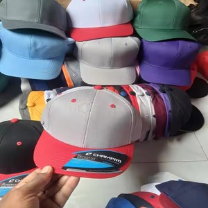 Gorra para correr al aire libre con tuberías reflectantes 3D inspiradas en los deportes americanos para hombre, algodón transpirable, poliéster, stock de Bangladesh - Product Image 1