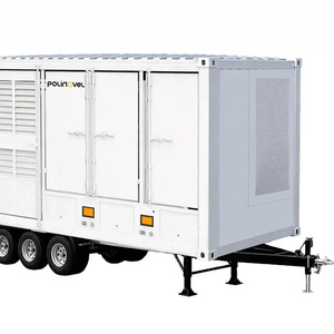 1.293MWh 1.2MW LiFePO4 Liquid Cooling Containerized Mobile BESS Energy Storage <b>System</b> - Product Image 1