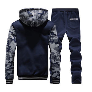 Nouveau survêtement personnalisé à panneaux multicolores graphiques personnalisés costumes empilés hommes survêtement mode hommes vêtements de sport survêtement - Product Image 4