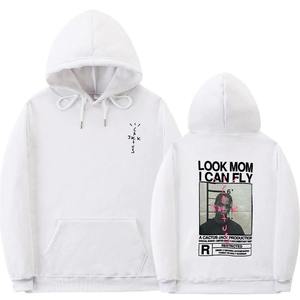 Sweat à capuche unisexe en molleton 100% coton, best-seller, XS, logo personnalisé double face, sérigraphie, coupe-vent, respirant - Product Image 2