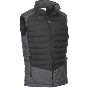 Haute qualité hiver chaud personnalisé grande taille décontracté ample solide sans manches hommes gilet bouffant avec nouveau Design - Product Image 3