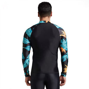 Chemise de compression pour l'entraînement sportif, homme, tenue de sport ajustée et extensible, chemise de sport, chemise de fitness, chemise de protection contre les éruptions cutanées pour homme - Product Image 6