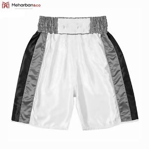 Pantalones cortos de boxeo a rayas laterales para hombre y adulto, de seda multicolor, transpirables, cómodos - Product Image 3