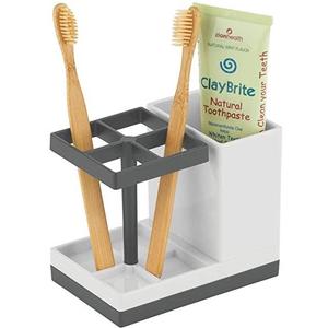 Porte-brosse à dents en métal haut de gamme avec un design élégant pour les intérieurs de salle de bain haut de gamme - Product Image 6