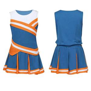 Uniforme de cheerleading de haute qualité à bas prix, fabriqué en polyester 100%, uniformes de cheerleading en stock - Product Image 6