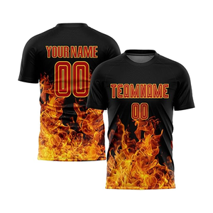 เสื้อฟุตบอล100% ผ้าโพลีเอสเตอร์เสื้อฟุตบอลสโมสรเสื้อทีมเจอร์ซีย์ - Product Image 3