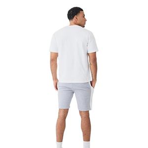 Short homme en tissu French Terry, coupe slim, avec empiècements latéraux, pour l'été, tendance, de haute qualité, décontracté. - Product Image 3