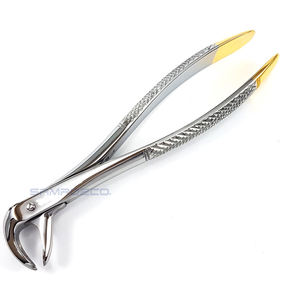 Instrumentos quirúrgicos dentales con certificación CE, alicates de extracción Oral de potencia Manual de acero inoxidable, molares de mandíbula de raíz de diente, fórceps No.73 - Product Image 1