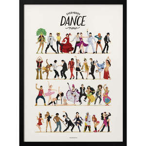 Papel Decorativo con Patrón Abstracto 'Everybody Dance Now' - Product Image 2