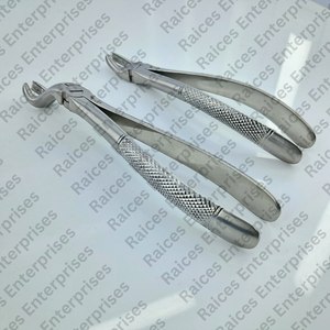 Pince dentaire professionnelle en acier inoxydable pince molaire orthodontique ensemble pour l'extraction chirurgicale retrait manuel de qualité allemand - Product Image 4