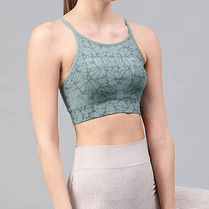 Soutien-gorge de sport pour femmes de qualité supérieure, fait au Pakistan, nouveau design, vêtements d'entraînement avec logo sur le devant - Product Image 4