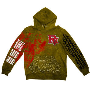 Sudaderas con Capucha de Mezcla de Algodón Fabricadas en Pakistán, Lavadas al Ácido, para Hombre, Ropa Casual, Talla Grande, Forro Polar Ecológico - Product Image 1