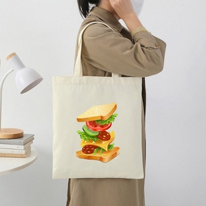 กระเป๋าผ้าแคนวาส Truong Gia ขนาด 35x40 ซม. ปิดซิป คอลเลคชั่นไซ่ง่อน 01 พับเก็บได้สำหรับเดินทาง - Product Image 5