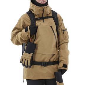 Chaqueta de Esquí con Capucha para Hombre Faziiapex, de 3 Capas, Ecológica, Transpirable, con Revestimiento Impermeable de 20000 mm, Poliéster/Nailon - Product Image 1