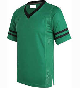 Venta caliente de calidad superior uniforme de fútbol americano telas suaves Impresión de transferencia de calor Tops camiseta de fútbol americano - Product Image 1