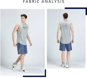 Wholesale Hot Sale Loose Fit Summer Blank <b>Set</b> Soft Polyester Men's <b>Sets</b> Solid <b>t</b> <b>Shirts</b> & <b>Shorts</b> Plain <b>Set</b> - Product Image 5