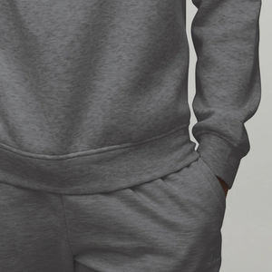 OEM Service <b>Men</b> Regular Basic <b>Quarter</b> <b>Zip</b> Funnel Neck Sweatshirt Solid Color Design For Wholesale Buyers Cheap Rate Casual Wear - Product Image 4