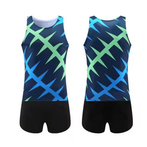 Uniforme de Remo Transpirable y Ligero Hecho a Medida, Sin Mangas, de Una Pieza, de Secado Rápido, 100% Poliéster - Product Image 1