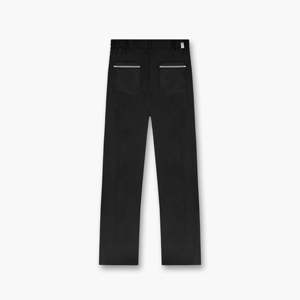 Elegantes pantalones de resort para hombre con cintura elástica Diseño versátil disponible en negro azabache y latte Todas las tallas - Product Image 5