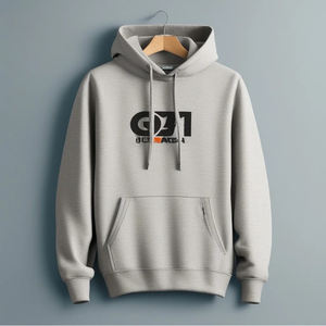 Vente en gros Fabrication Hip Hop Style OEM/ODM High Street 100% Cotton Unisex Blank Print pockets Heavyweight Men's Hoodies - Product Image 1