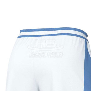 Pantalones cortos de baloncesto personalizados de nueva moda al por mayor, pantalones cortos de baloncesto de talla estadounidense con diseño de logotipo sublimado para hombre 2024 - Product Image 4