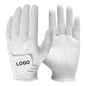 Prix de gros Gants de golf en peau de mouton de qualité supérieure et logo personnalisé Gants de golf respirants en cuir véritable PU fabriqués par Hanger Impex - Product Image 6