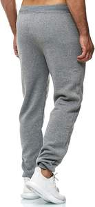 300 GSM Fleece pierna recta Jogger pantalones de chándal de lana pantalones de chándal de buena calidad pantalones de chándal apilados hombres - Product Image 6
