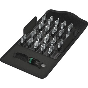 Wera Bit-Safe 61-Piece Universal Bit Set Slotted/PH/PZD/TX/6-Point - Product Image 1