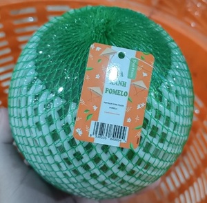 True Fruits_ <strong>Pomelo</strong>: Green Skin with Pink Flesh Inside Sweet Taste High Quality for Export Origin Vietnam