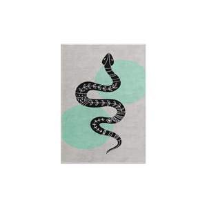 Serpent Motif Numérique Imprimé Polyester Tapis Rectangle Carré Motif pour La Maison Salon Chambre Adolescents Bureau Machine Fait - Product Image 4