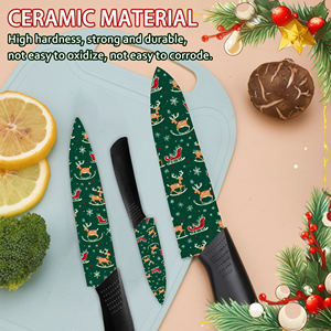 Couteau de chef à lame en céramique et manche en plastique pour le camping en plein air, qualité supérieure, ambidextre, livraison rapide - Product Image 5