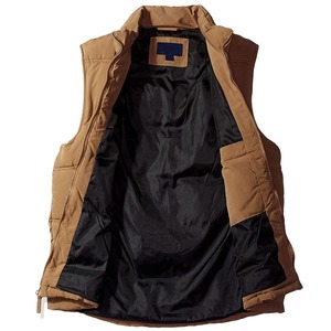 Chalecos sin mangas acolchados de burbujas reversibles para hombre, chalecos y chalecos transpirables de algodón cálido para invierno - Product Image 2