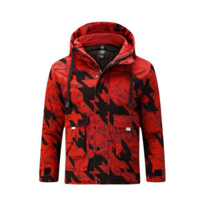 Chaqueta cortavientos personalizada barata al por mayor de color sólido negro OEM/chaqueta de entrenadores en blanco de moda callejera OEM - Product Image 2