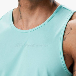 Hot Sale Bulk Supply <b>Men</b> <b>Tank</b> <b>Top</b> <b>Gym</b> Clothing High Quality Breathable Solid Color Fitness <b>Tank</b> <b>Top</b> For <b>Men</b> - Product Image 5